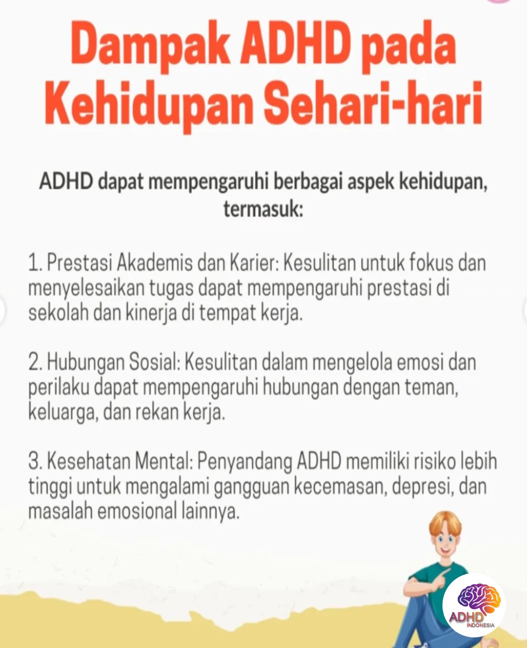 ADHD dan Hubungan Sosial Anak di Lingkungan Sekolah di Provinsi Papua Barat