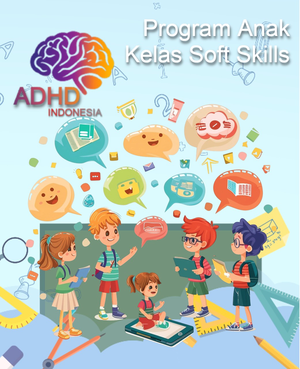 Program ADHD Indonesia Provinsi Papua Barat Kelas Soft Skills Anak ADHD