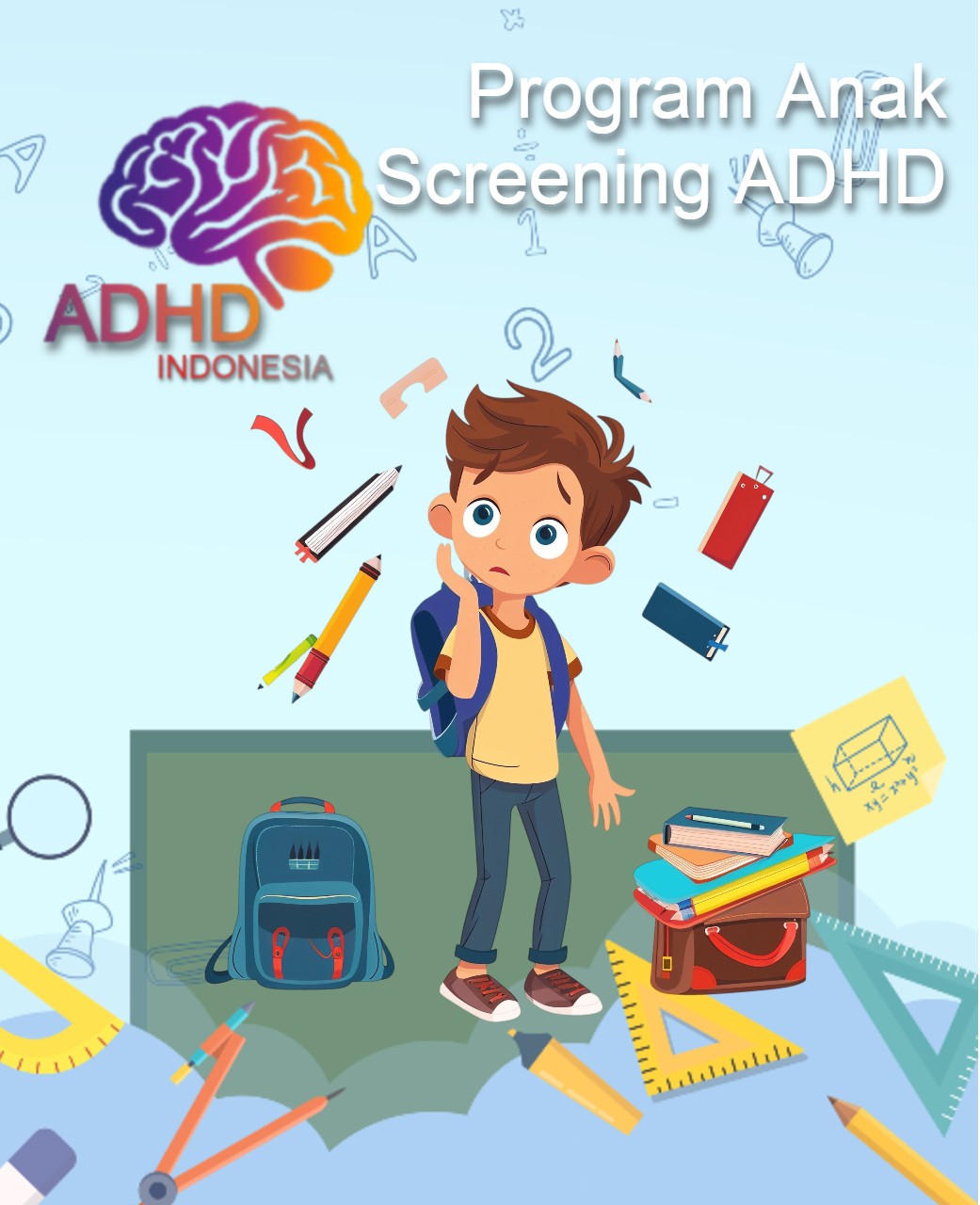 Program ADHD Indonesia Provinsi Papua Barat Screening ADHD Non-Diagnostik